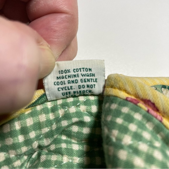 Vera Bradley Hope Lilly of the Valley Retired Soft Double Eyeglass Case - Picture 10 of 11